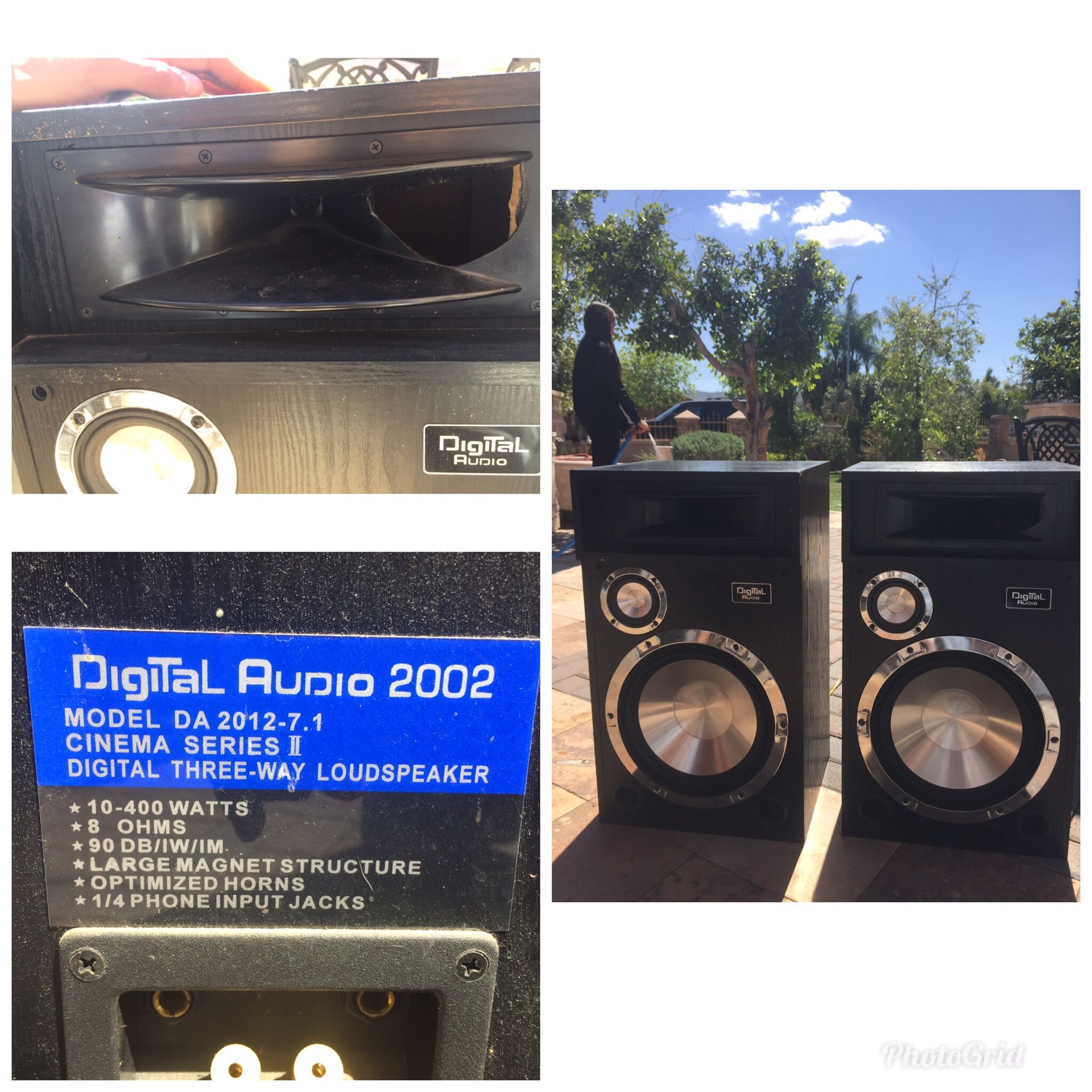 Digital Audio 2002 - Model DA 2012 Monitor Three Way Loudspeaker