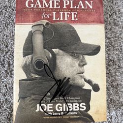 Game Plan for Life by Joe Gibbs 14 chapters 321 pages NEW