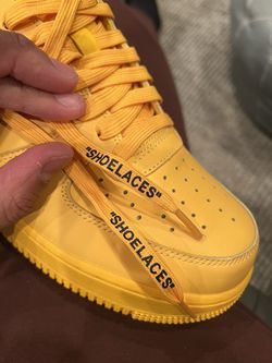 Nike Air Force 1 Low Off-White ICA University Gold – RepsWorldCorp