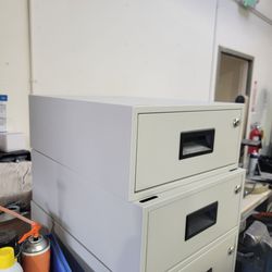 Steel desk drawer