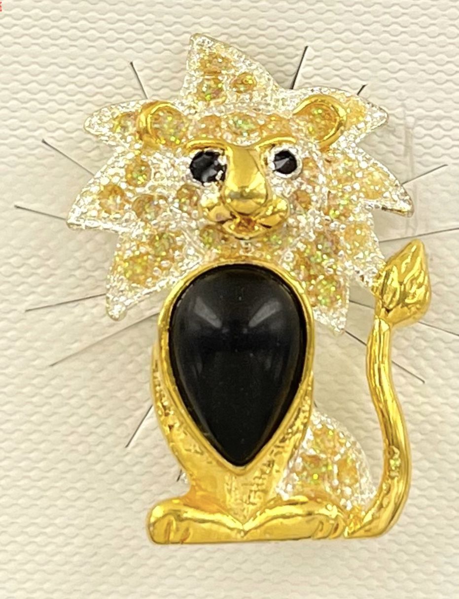 Leo The Lion Brooch