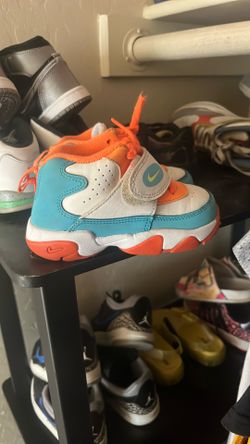 Nike Air Speed Turf GS Bright Turquoise Size 7c