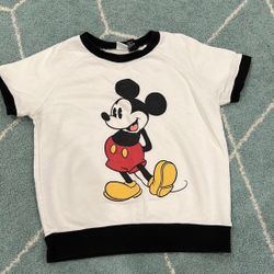 Mickey Mouse Sweater Top SMALL