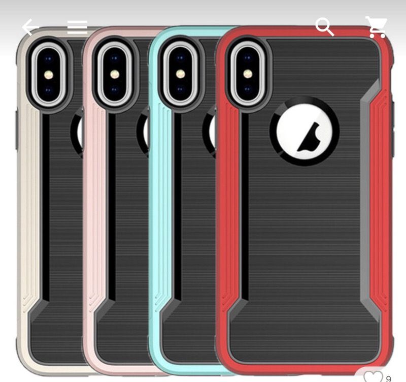 iPhone X case various colors $8