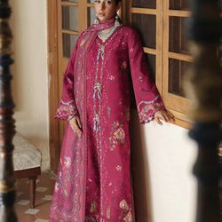 Indian Pakistani Tradition Designer Shalwar Kameez Silk Cotton Dress