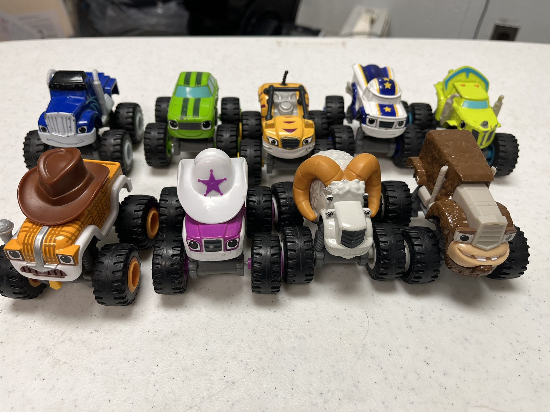 Blaize & The Monster Machine 2014 Diecast Lot