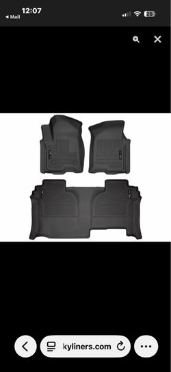2023 GMC Sierra Husky floor mats