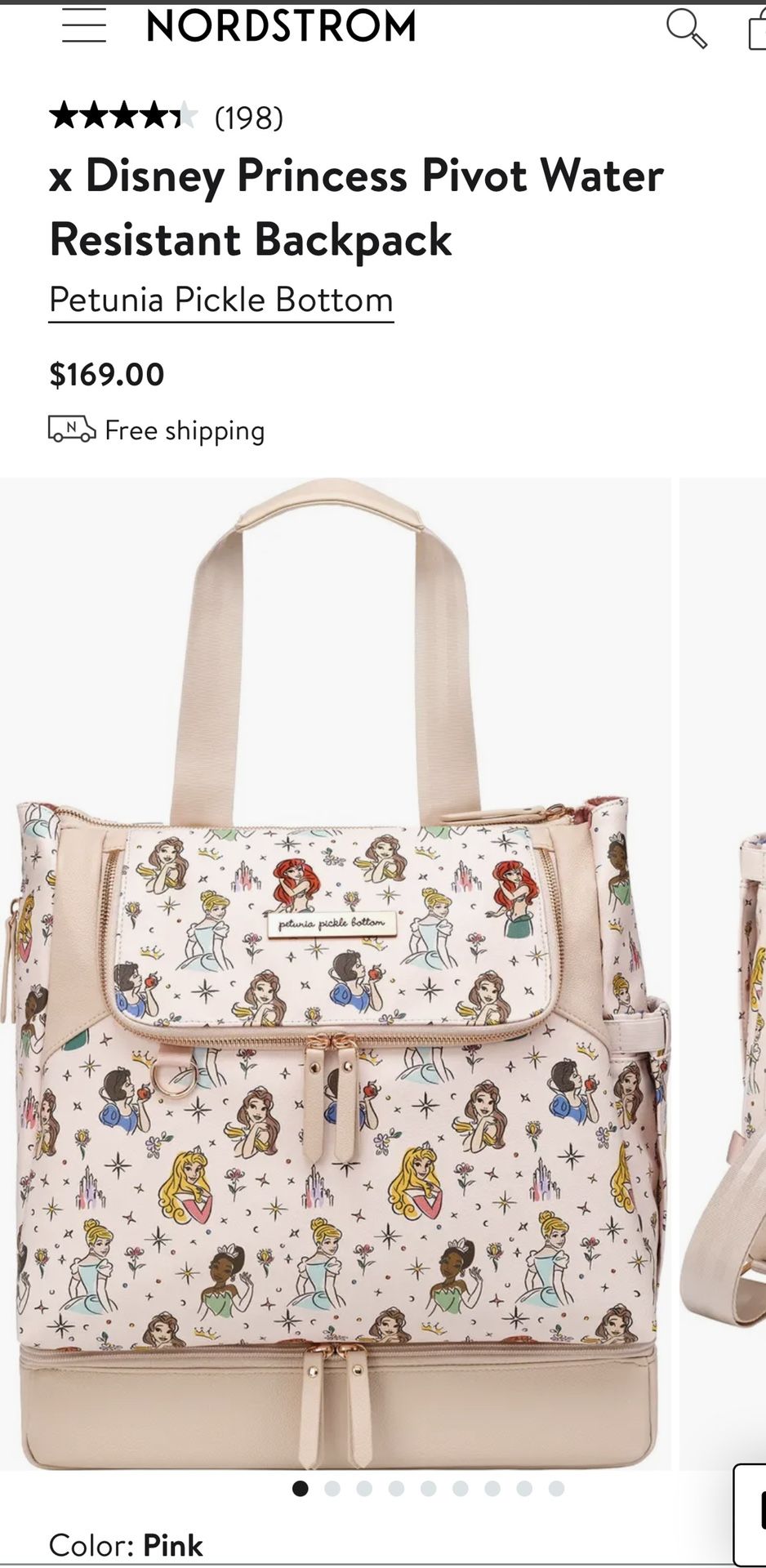 Pink Petunia Pickle Bottom Diaper Bag for Sale in Ventura, CA - Main Image