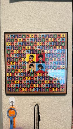 framed blotter art