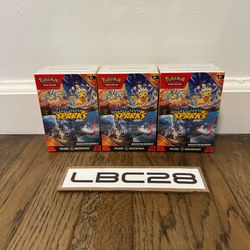 trading card game Surging Sparks booster bundle - Pokemon trading card game