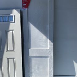 Brand new two panel shaker door 30” x 96”