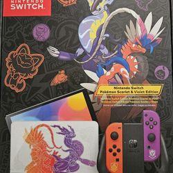 Nintendo Switch Oled Pokemon Scarlett