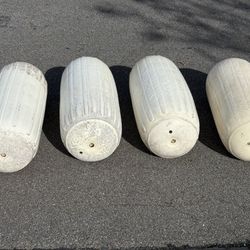 Large Boat Fenders, Set Of 4