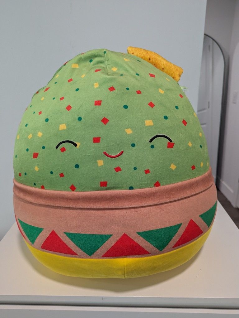Giant Avocado Dip Super Soft Plushie
