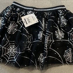 New Halloween skirt size small 6/6x