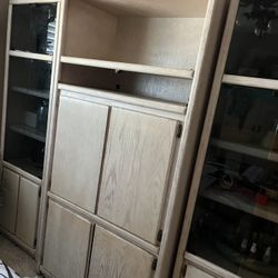 Large Solid Wood Cabinet
