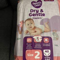 Parents Choice Pampers Size 2