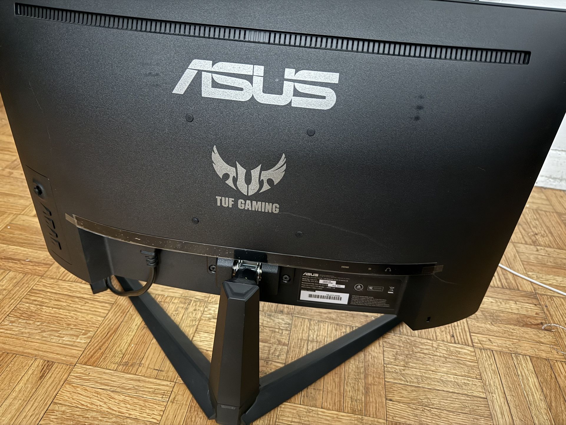 ASUS TUF Gaming 23.8” 1080P Curved Gaming Monitor (VG24VQ1BY) - Full HD, 165Hz (