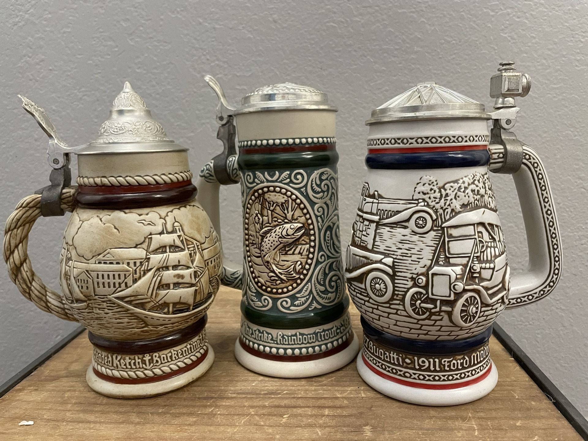 Avon Beer Steins