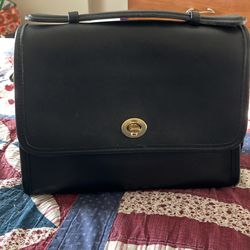 Coach Handbag. Black (Court )