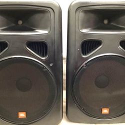 JBL EON 15 Speakers