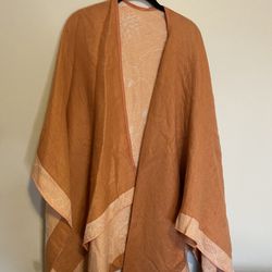 Pink Reversible Blanket Cardigan 