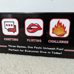 Chatting Flirting Challenge - Couples Card Game