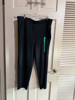 Women’s Jessica Simpson Effortless Pull On Pants Comfort NWT Size XL Black