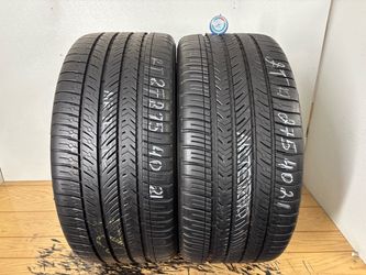 2 tires 275 40 21 Michelin pilot sport all season 4 like new no repairs