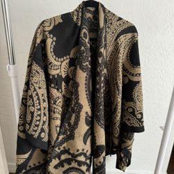 Reversible shawl Wrap 