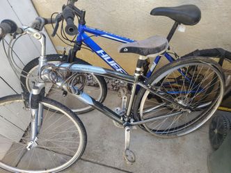 2 mountain Bikes