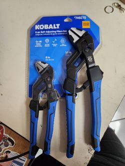 Kobalt 2-pc Self Adjusting Pliers Set