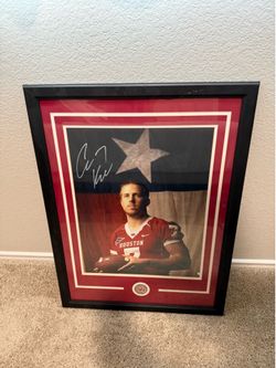 Case Keenum autographed photo