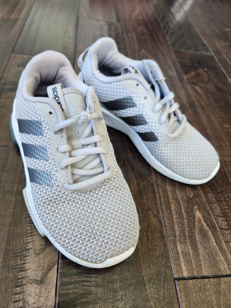 Adidas Boys Gray Sneakers Size 13 
