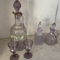 Vintage Purple Glass