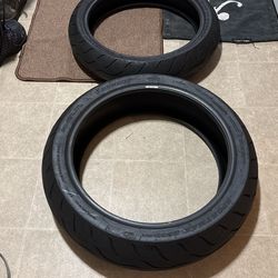 Street Tires Almost Brand New Super Moto