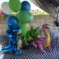 Dinosaur Foil Balloon Bundle 