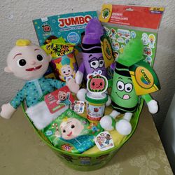COCOMELON Gift Basket. (Pick Up In Modesto.)