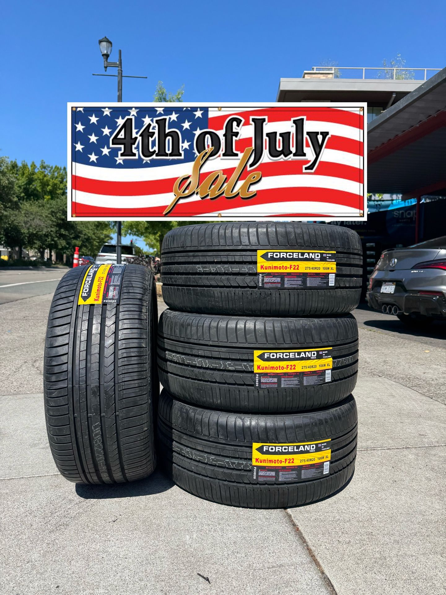 275-45-20 Tires On Sale 39$ Down Payment Only