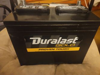 Two car batteries