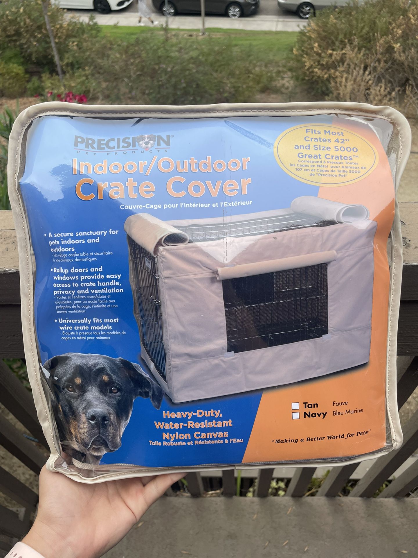 Indoor/outdoor Crate Cover