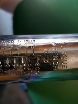 Torque wrench 3/4" Drive