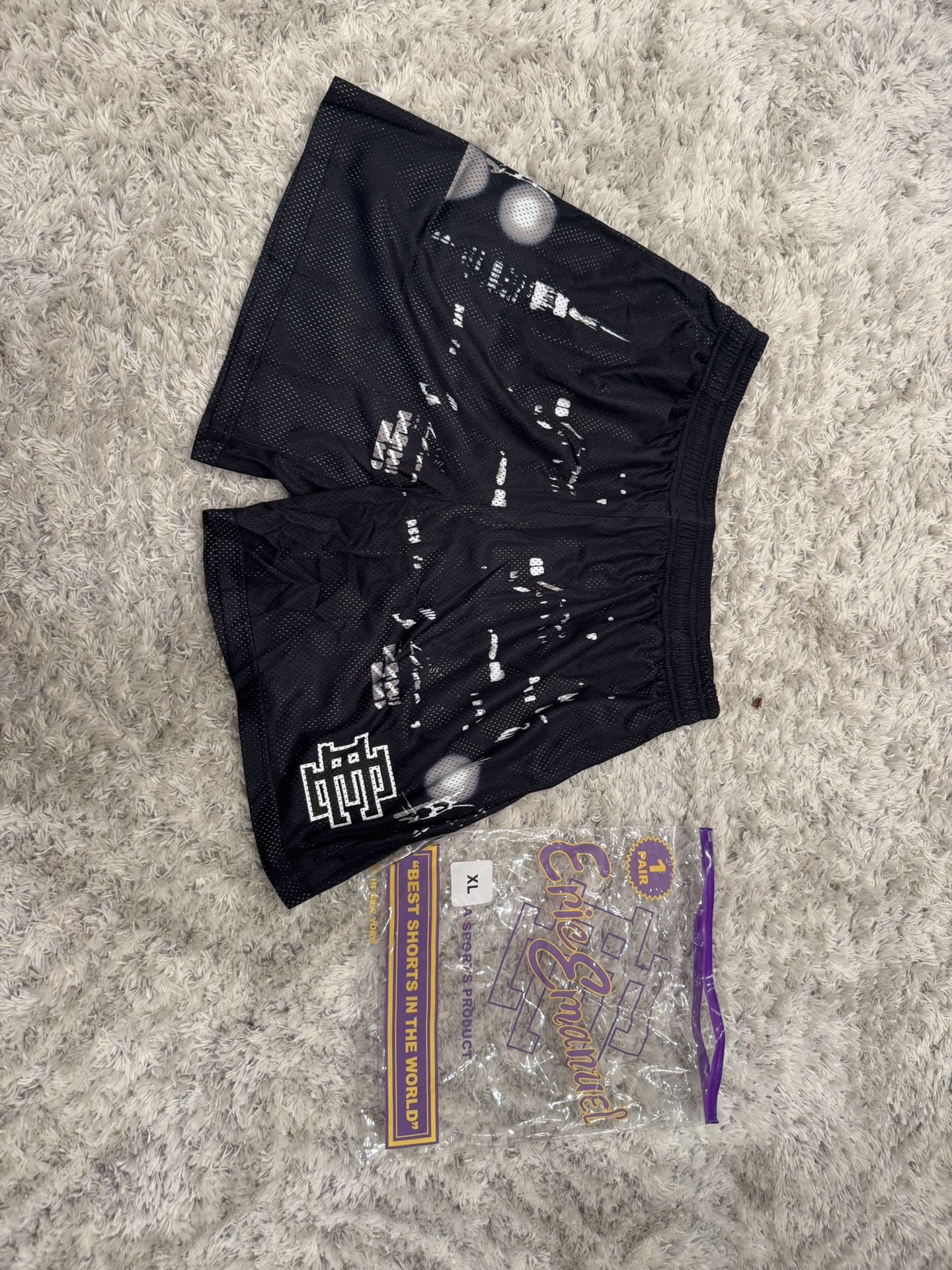 EE Shorts, Size Xl, Black And White, With Original Bag