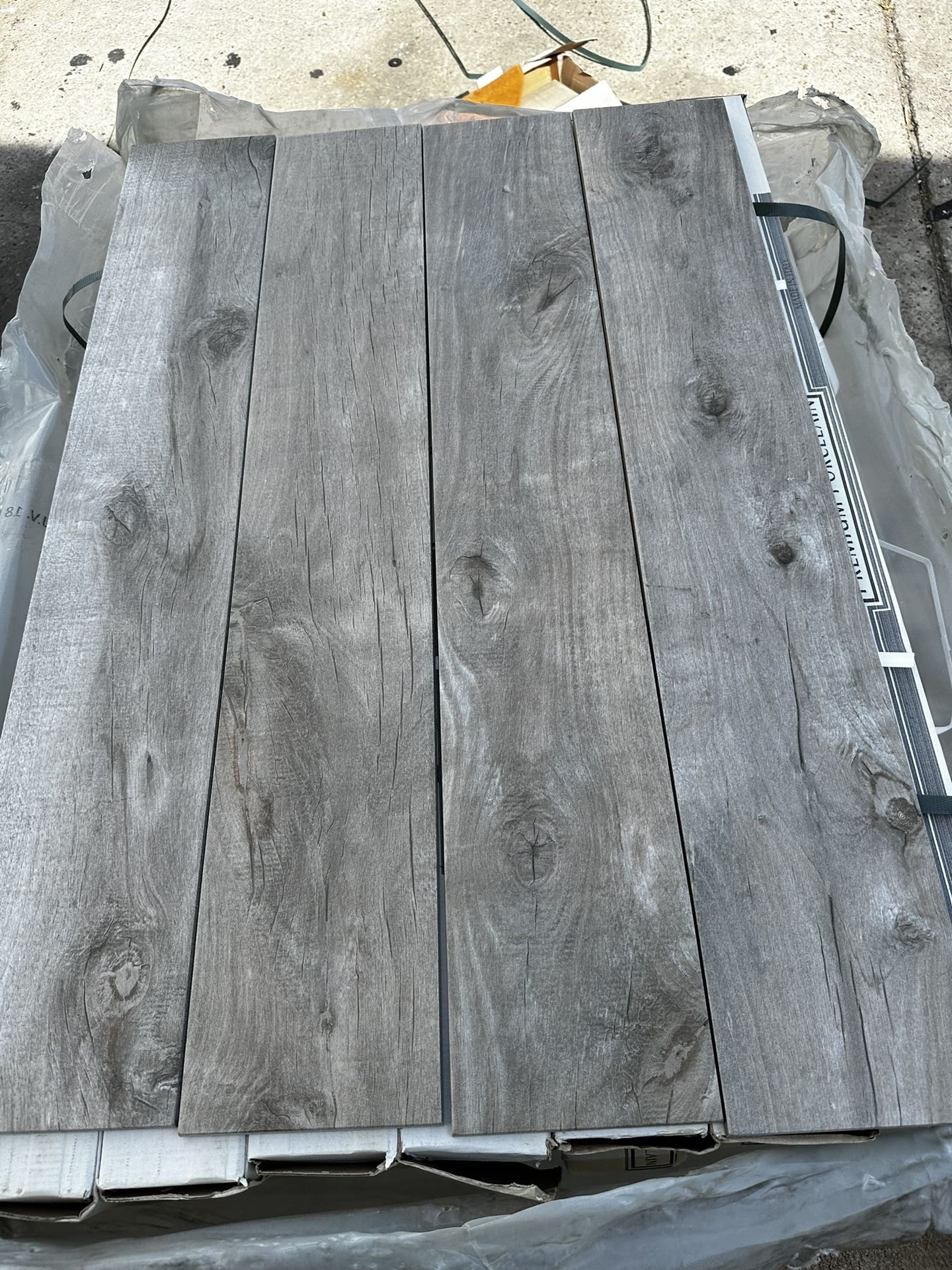 MSI Ardennes Cafe 6 in. x 36 in. Matte Porcelain Wood Look Floor and Wall Tile (13.5 sq. ft./Case)