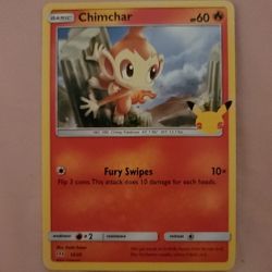 Pokémon 25th Anniversary Chimchar