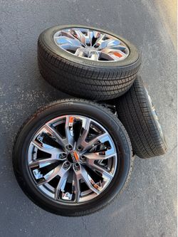 GMC SIERRA 1500 DENALI 2026 WHEELS AND TIRES