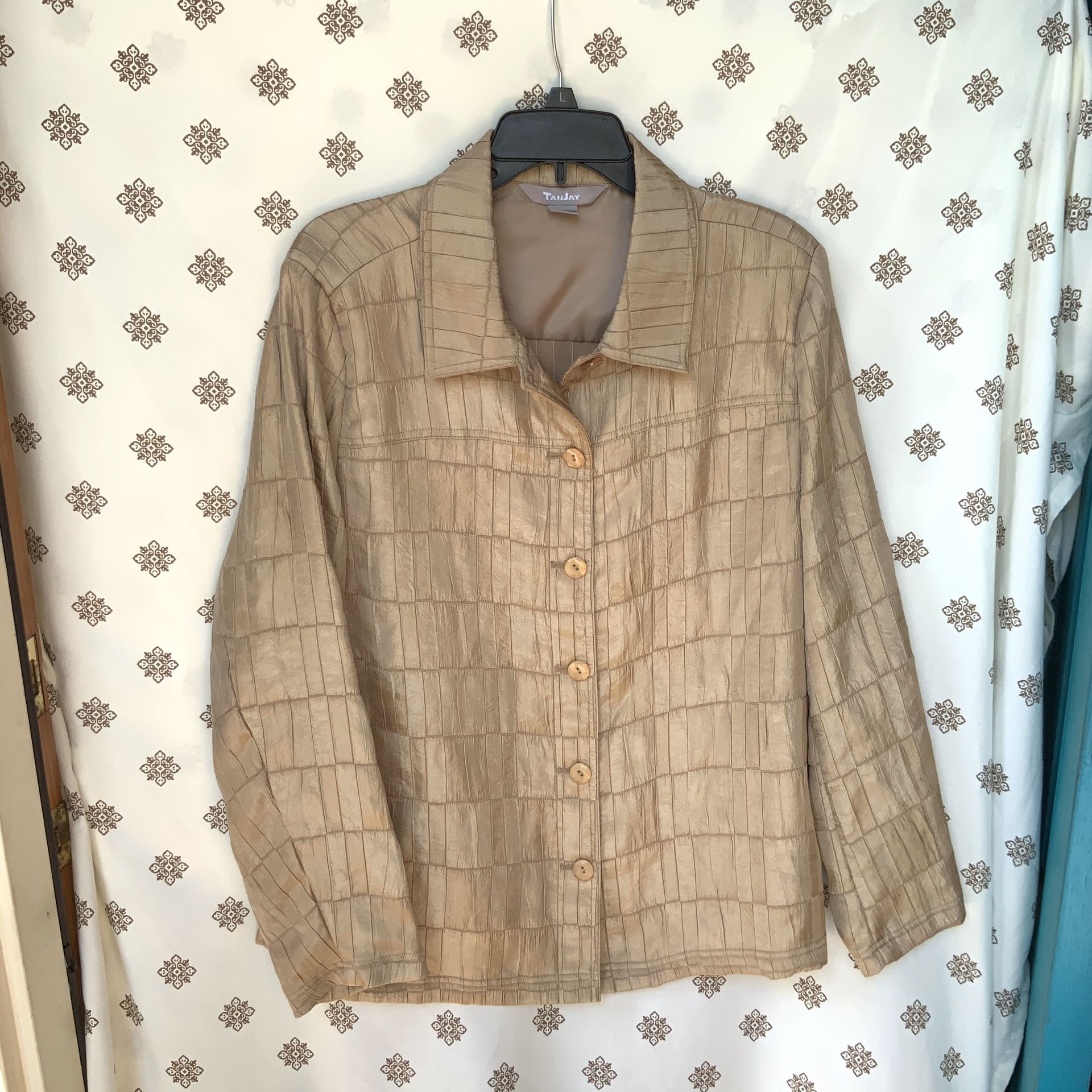 TanJay Go.d Button Blouse Shirt Wm 18