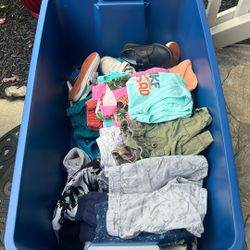 Lot Of Boy’s Clothes  And Shoes 
