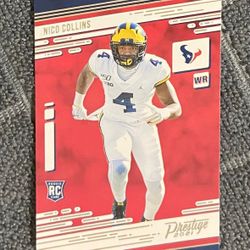Houston Texans Nico Collins Rookie Card