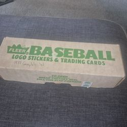 1988 Fleer Baseball Complete Open box New